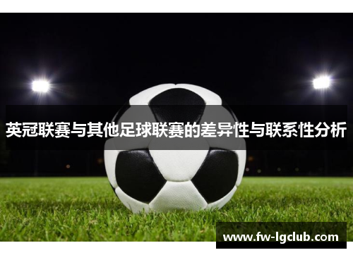 英冠联赛与其他足球联赛的差异性与联系性分析