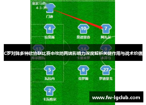 C罗对阵多特欧协联比赛中攻防两端影响力深度解析关键作用与战术价值